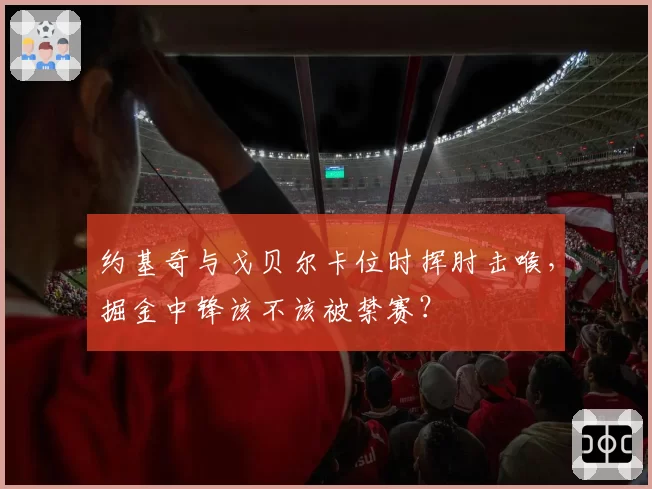 约基奇与戈贝尔卡位时挥肘击喉，掘金中锋该不该被禁赛？